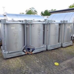 1070 liter tank i Rostfritt 304