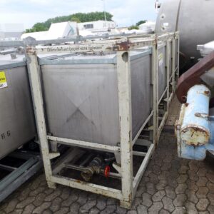 1000 liter tank i Rostfritt 304