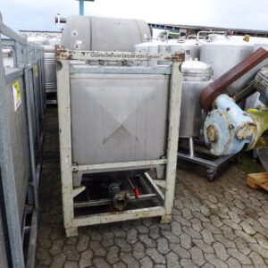 1000 liter tank i Rostfritt 304