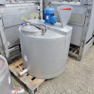 500 liter tank i Rostfritt 304