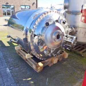 1700 liter tank i Syrafast 316