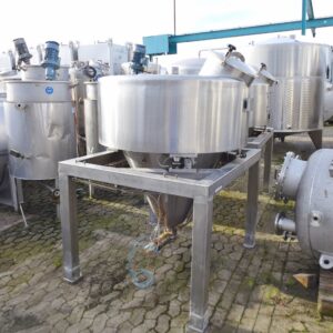 750 liter tank i Rostfritt 304