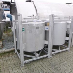 1000 liter tank i Syrafast 316