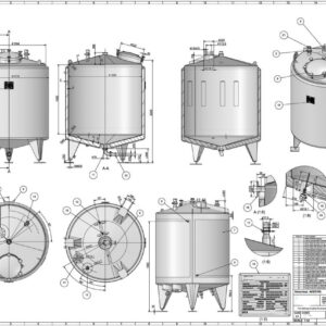 3300 liter tank i Syrafast 316