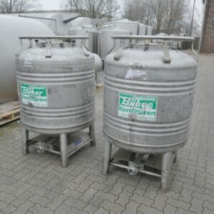 800 liter tank i Rostfritt 304