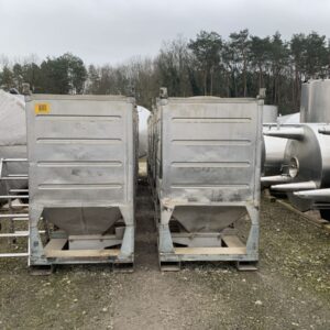 2000 liter tank i Rostfritt 304