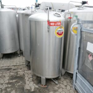 900 liter tank i Syrafast 316