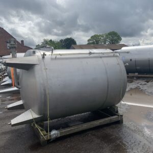 5000 liter tank i Rostfritt 304