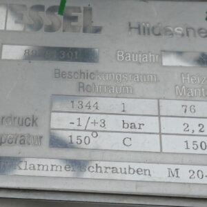 1344 liter tank i Syrafast 316