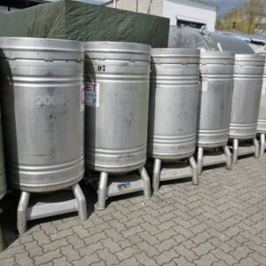 600 liter tank i Rostfritt 304