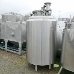 1000 liter tank i Rostfritt 304