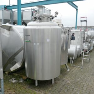 1000 liter tank i Rostfritt 304