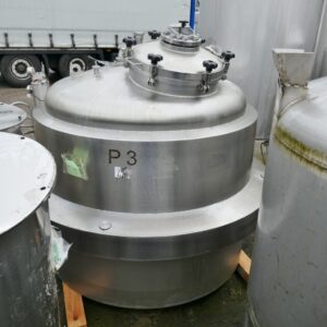 1410 liter tank i Syrafast 316