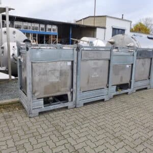 1000 liter tank i Rostfritt 304