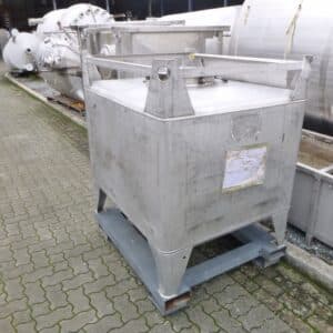 1000 liter tank i Rostfritt 304