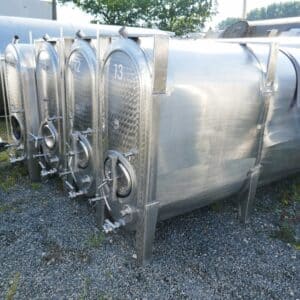 2500 liter tank i Rostfritt 304