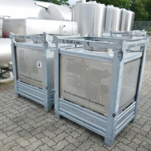 500 liter tank i Syrafast 316