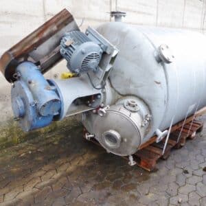 3000 liter tank i Syrafast 316