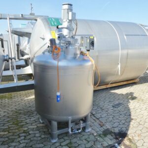 1100 liter tank i Rostfritt 304