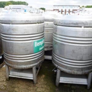 800 liter tank i Rostfritt 304