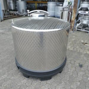 1000 liter tank i Syrafast 316