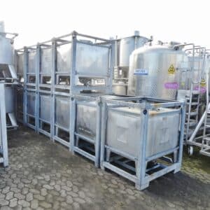 800 liter tank i Rostfritt 304