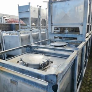 800 liter tank i Rostfritt 304