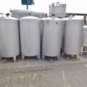 1000 liter tank i Rostfritt 304