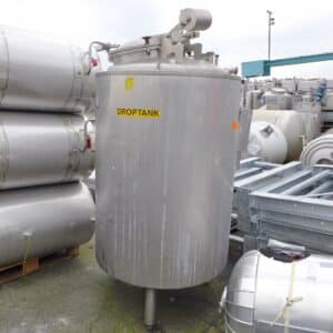 1000 liter tank i Syrafast 316