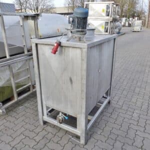 800 liter tank i Rostfritt 304