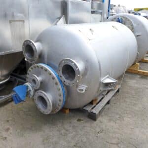 2500 liter tank i Rostfritt 304