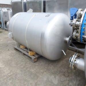 2500 liter tank i Rostfritt 304