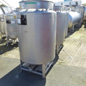 1000 liter tank i Syrafast 316