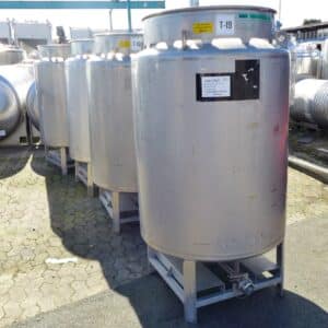 1000 liter tank i Syrafast 316