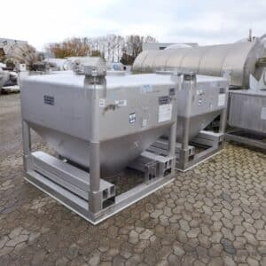 2000 liter tank i Syrafast 316