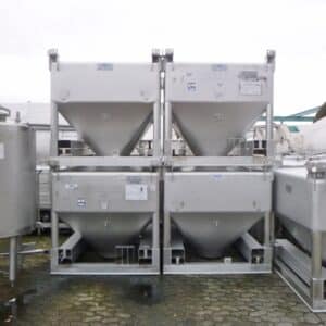 2000 liter tank i Syrafast 316