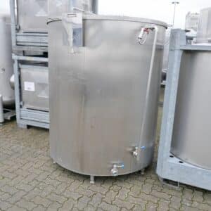 2400 liter tank i Rostfritt 304