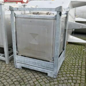 1000 liter tank i Rostfritt 304