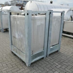 1000 liter tank i Rostfritt 304