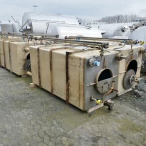 2500 liter tank i Rostfritt 304