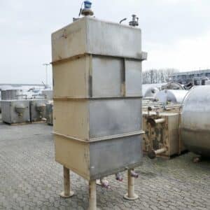 2500 liter tank i Rostfritt 304