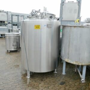 1000 liter tank i Syrafast 316