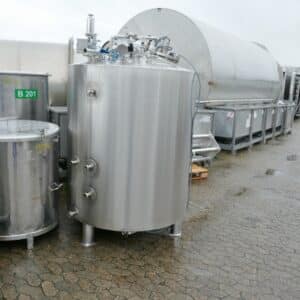 1000 liter tank i Syrafast 316