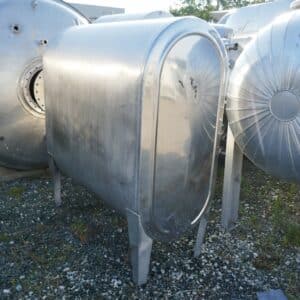 1500 liter tank i Rostfritt 304