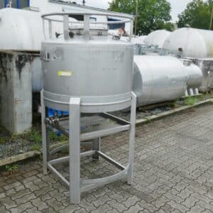 500 liter tank i Rostfritt 304