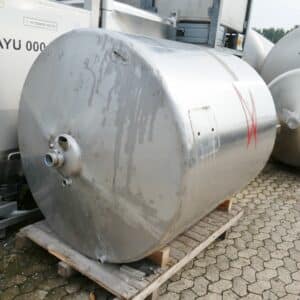 2500 liter tank i Syrafast 316