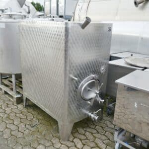 1100 liter tank i Rostfritt 304