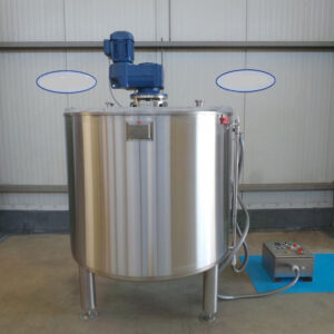 1000 liter tank i Rostfritt 304