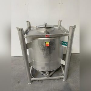 1000 liter tank i Syrafast 316