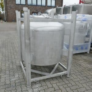 1000 liter tank i Syrafast 316